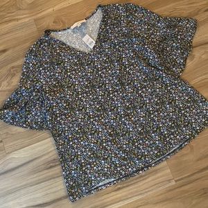 NWT Loft Floral Blouse